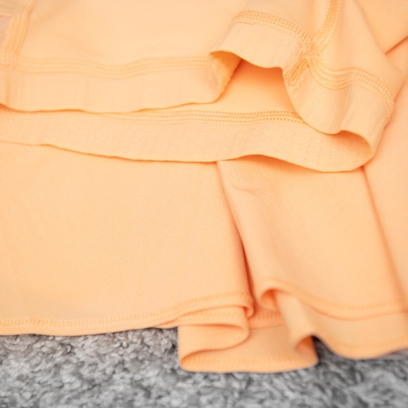 LuluLemon Tennis Skirt / Skort, Sz Small 6 Peach built in shorts - Picture 5 of 9